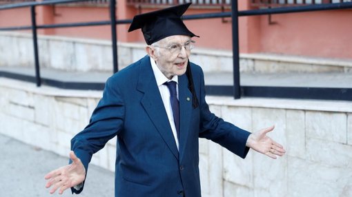 Giuseppe Paterno after earning his bachelor’s degree in history and philosophy