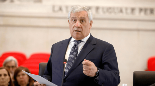 The Italian Foreign Minister Antonio Tajani