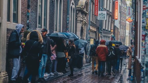 people in Amsterdam, Netherlands